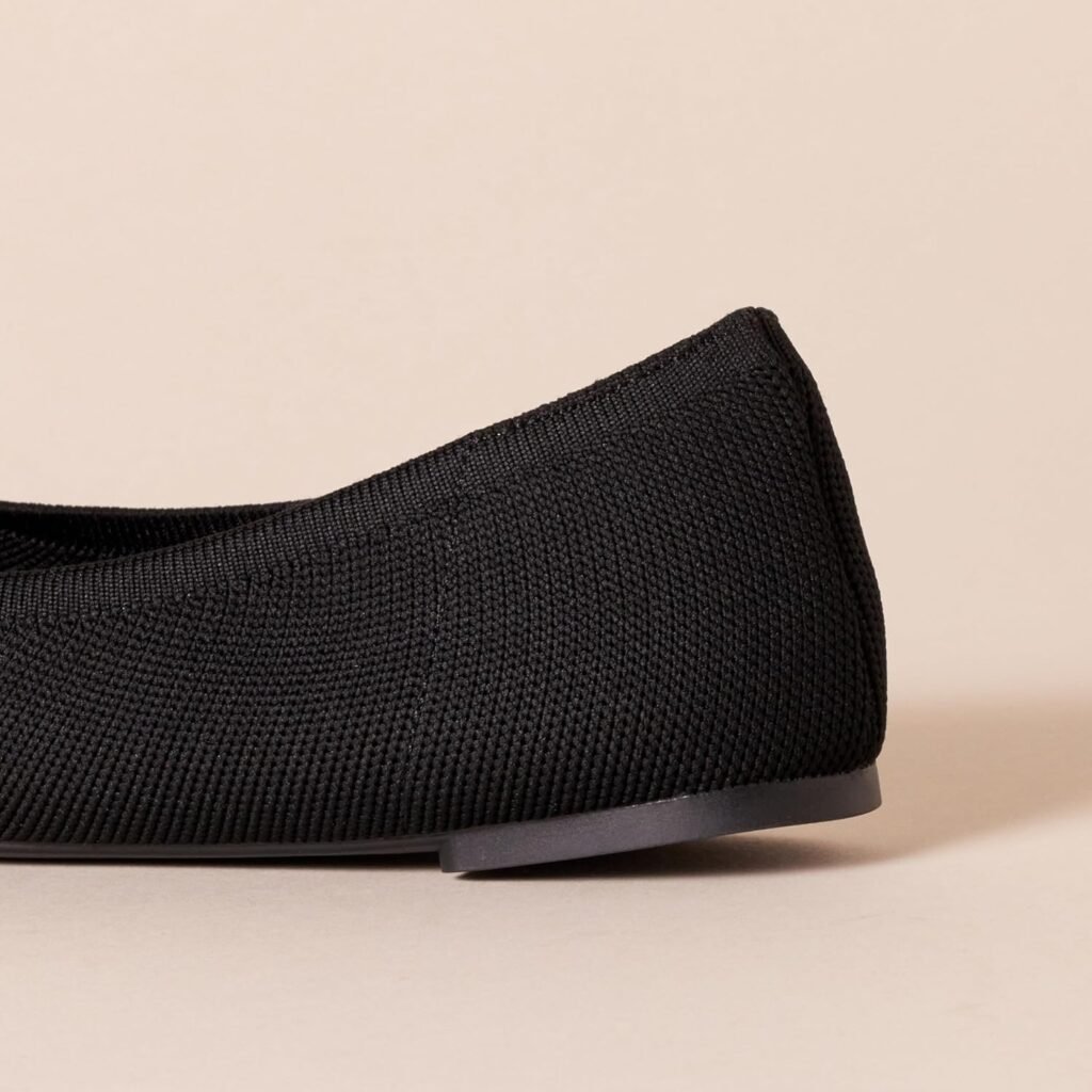Amazon Essentials Womens Knit Ballet Flat