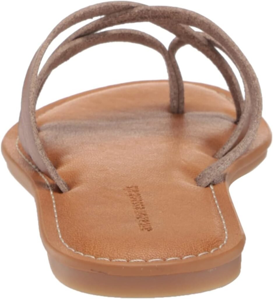 Amazon Essentials Womens Strappy Slide Flat Sandal
