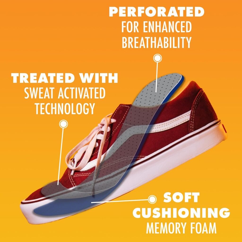 Arm  Hammer Soft Step Memory Foam Insoles (M 8-14/W 6-10)