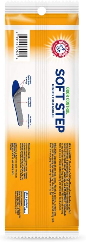 Arm & Hammer Soft Step Memory Foam Insoles Review post thumbnail