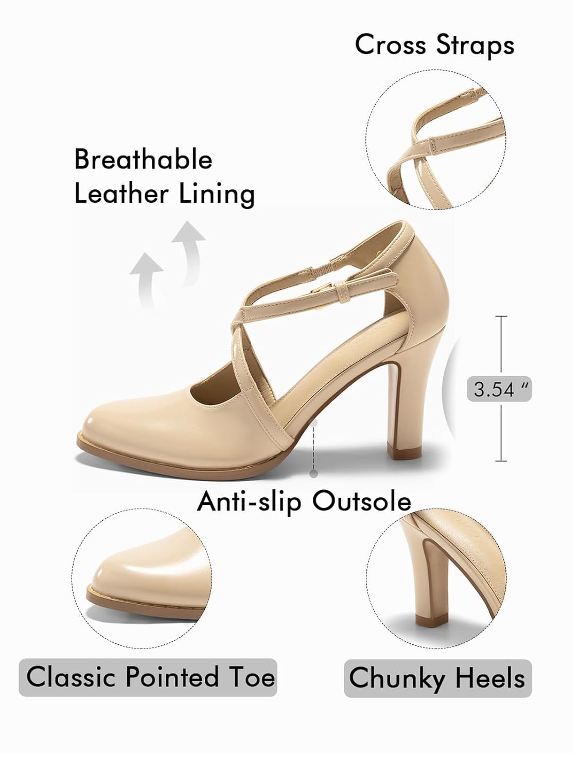 Coutgo Womens Chunky High Heels Review post thumbnail
