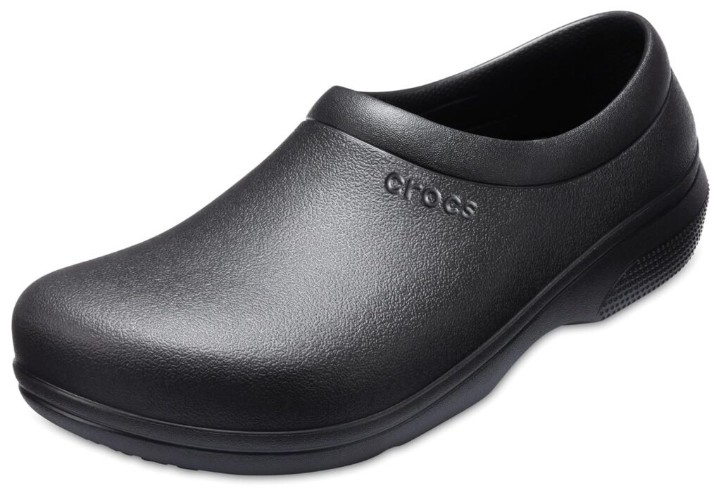 Crocs Unisex-Adult On The Clock Clogs, Slip Resistant Shoes