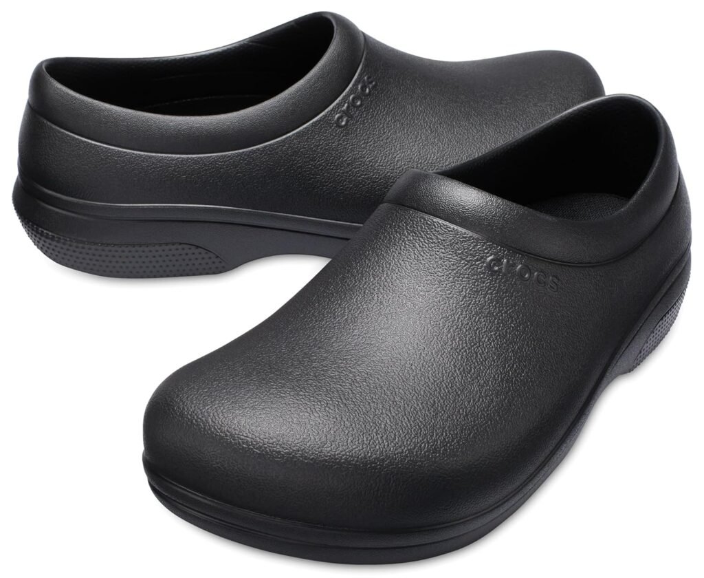 Crocs Unisex-Adult On The Clock Clogs, Slip Resistant Shoes
