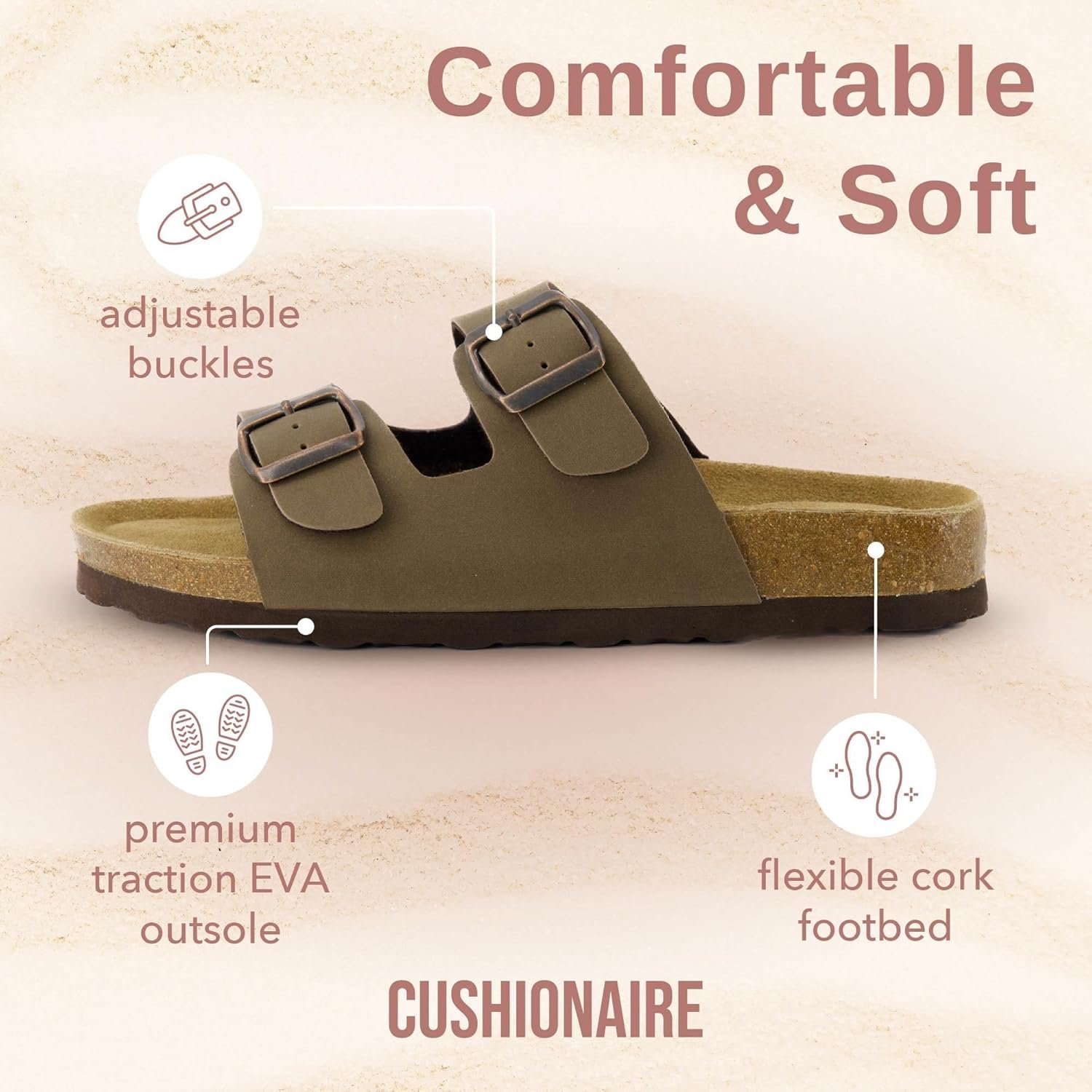CUSHIONAIRE Lane Cork Footbed Sandals Review post thumbnail