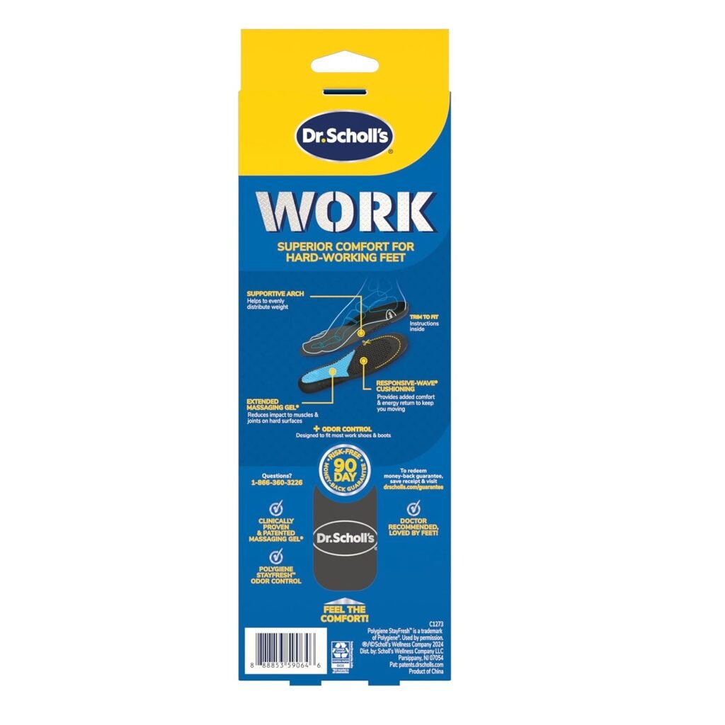 Dr. Scholls Work All-Day Superior Comfort Insoles