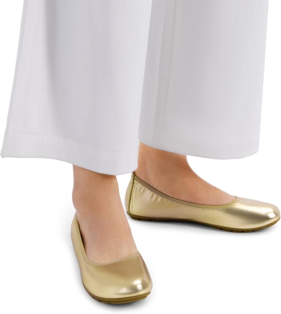 DREAM PAIRS Women’s Ballet Flats Foldable Round Toe Dressy Comfortable Slip On Dress Shoes