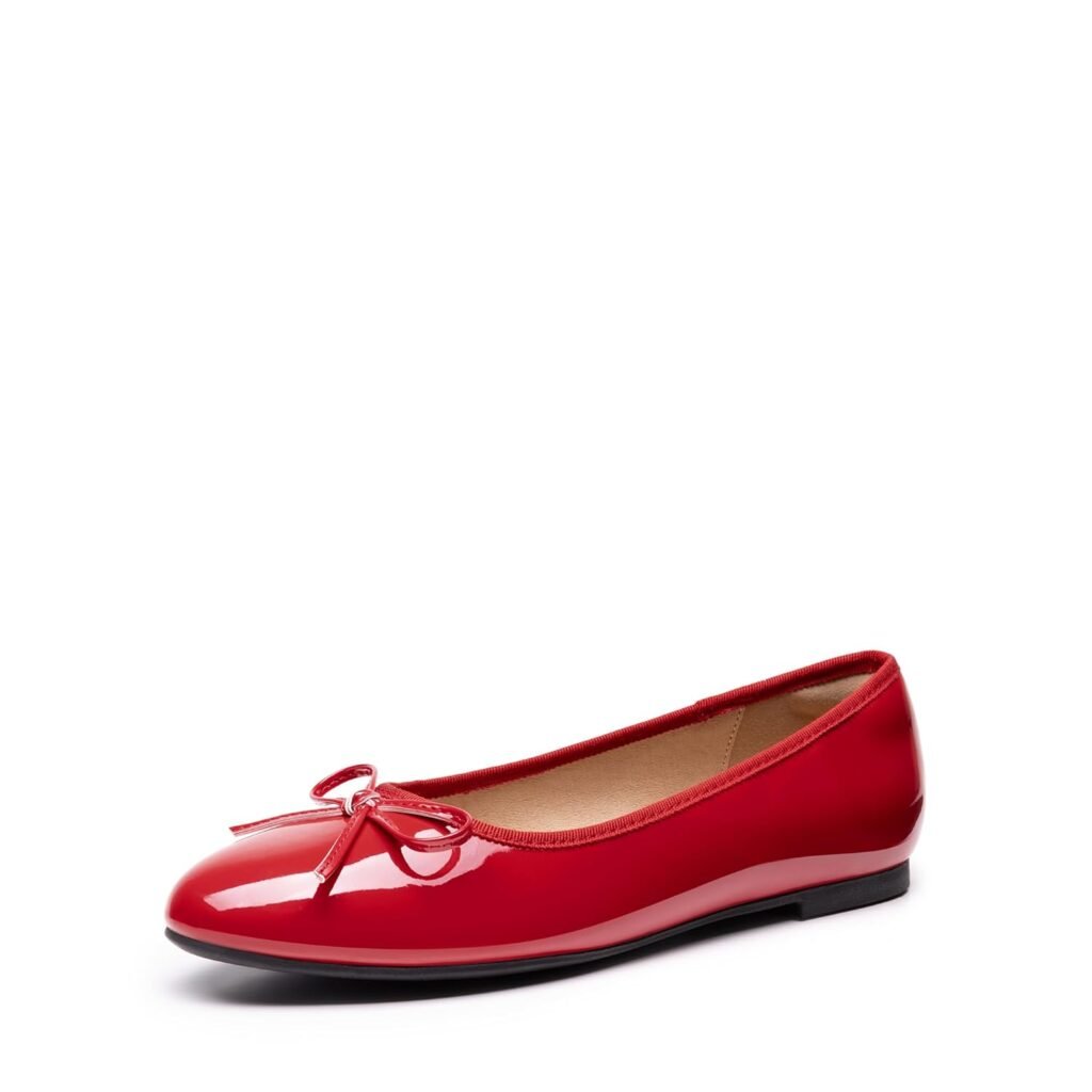 DREAM PAIRS Womens Flats, Round Toe Ballet Flats, Comfortable Slip-on Dressy Business Casual Work Office Ballerina Flat Dress Shoes
