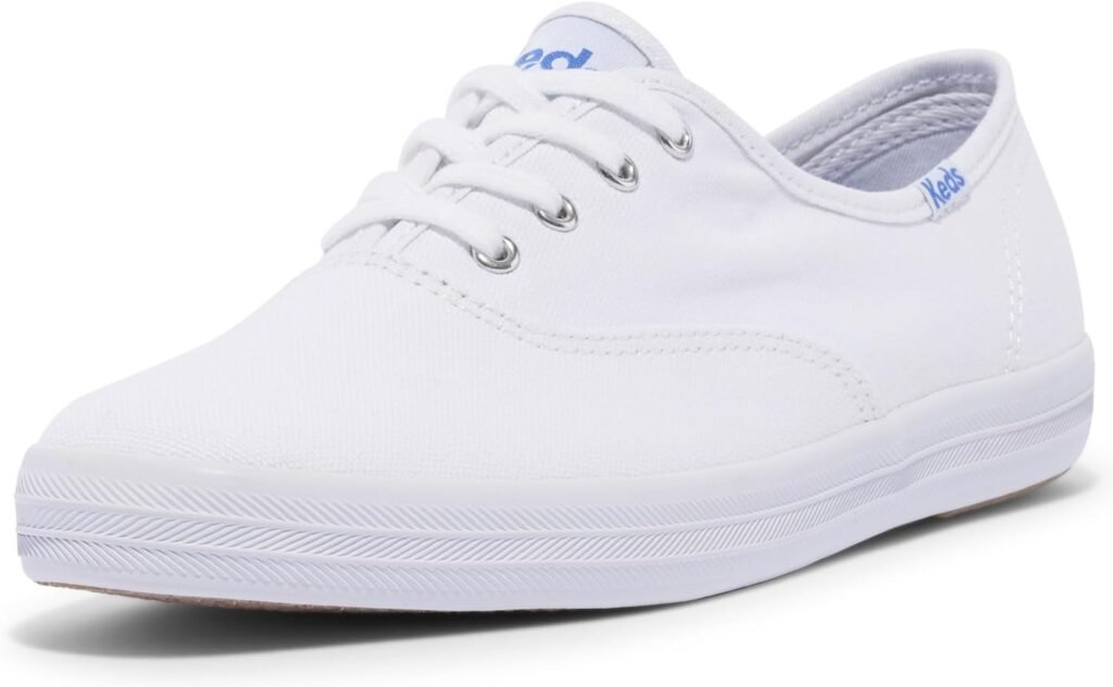 Keds Womens Champion Canvas Lace Up Sneaker
