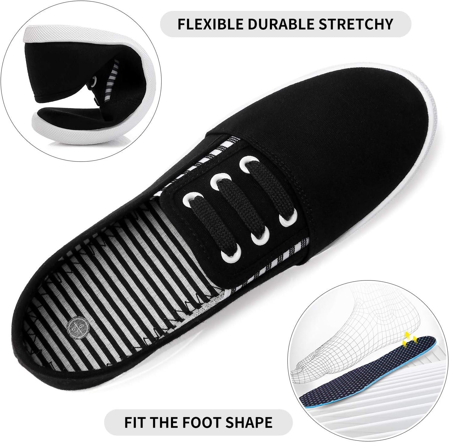 Kufeiti Women’s Canvas Slip On Shoes Review post thumbnail