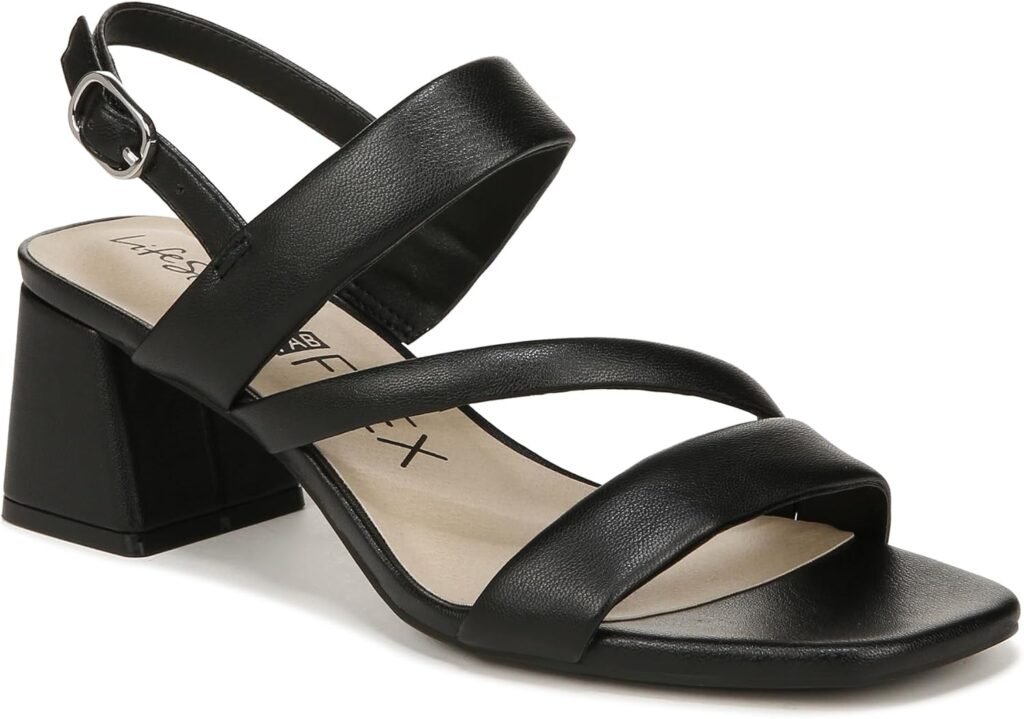 LifeStride Womens Celia Slingback Strappy Dress Sandal