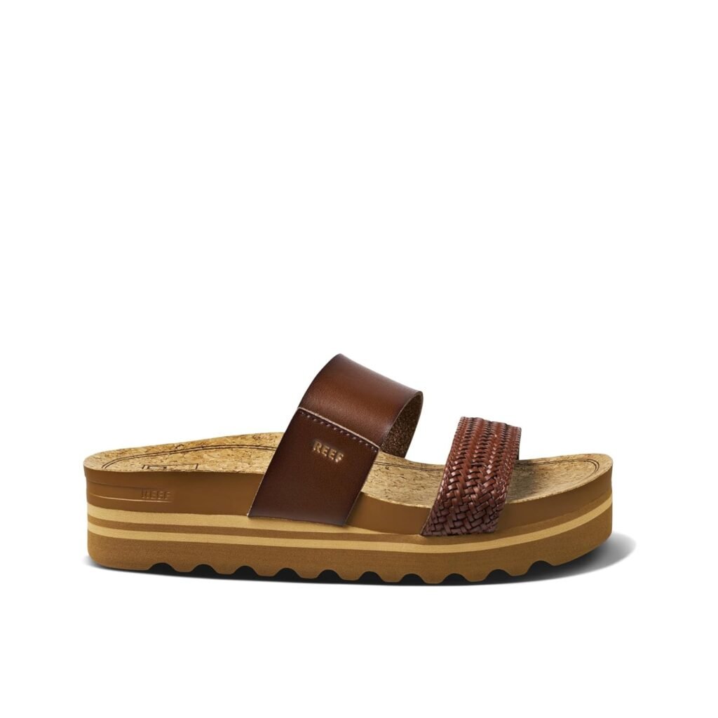 REEF Womens Cushion Vista Hi Platform Sandal
