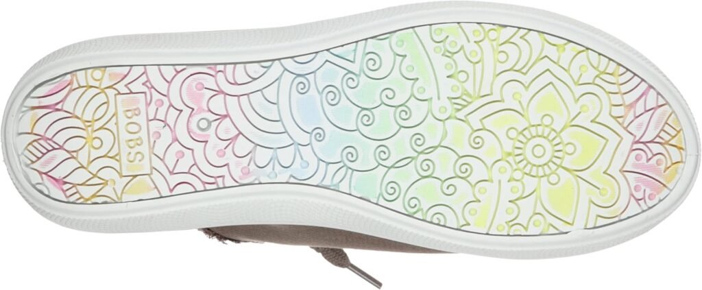 Skechers Womens Bobs B Cute Sneaker – Memory Foam, Flexible Outsole, Lightweight Vegan Shoes
