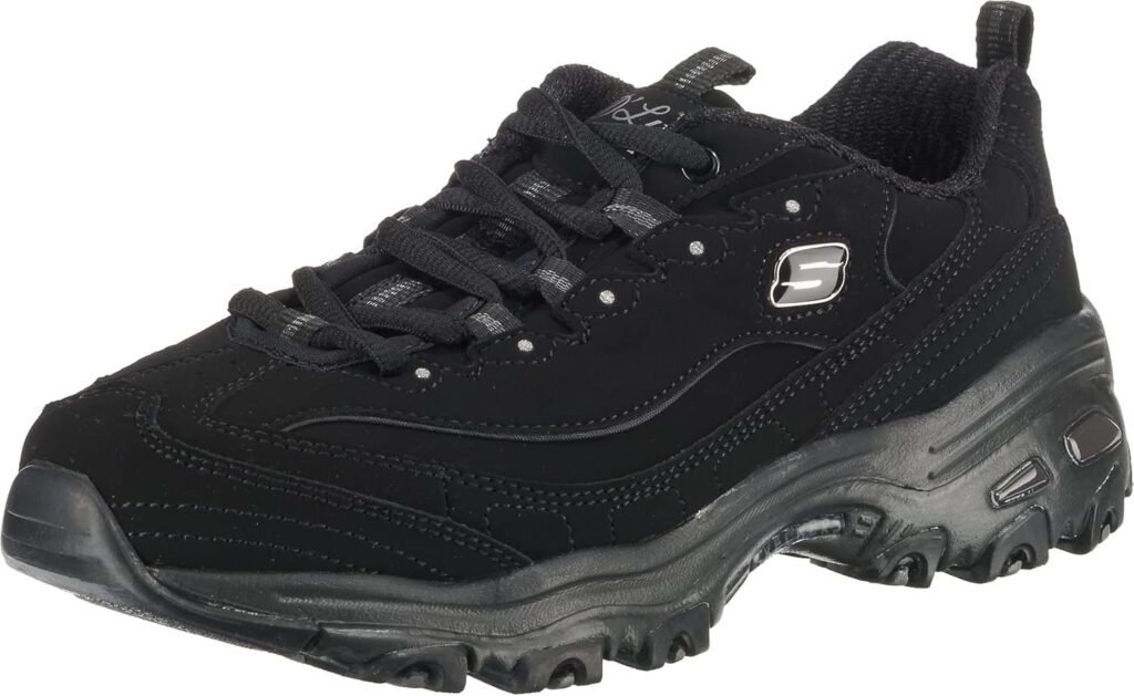 Skechers Womens DLites-Play on Fashion Sneaker