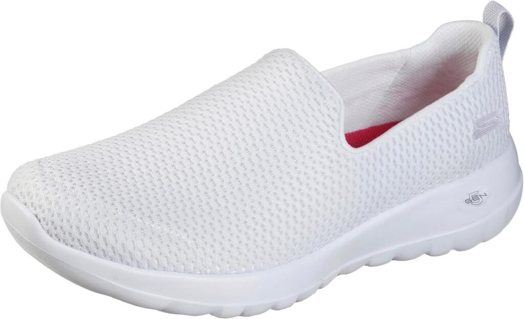 Skechers Womens Go Walk Joy Sneaker – 5GEN Cushioning, Air-Cooled Goga Mat, Breathable Mesh Upper