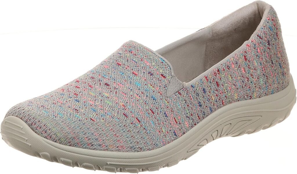 Skechers Womens Reggae Fest-Wicker Loafer Flat