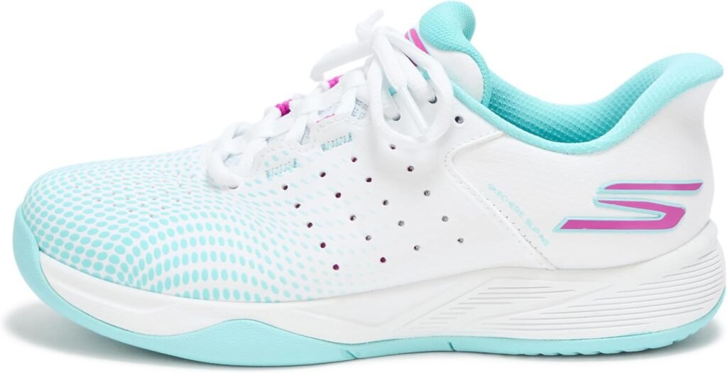 Skechers Womens Viper Court Reload Hands Free Slip-ins Sneaker