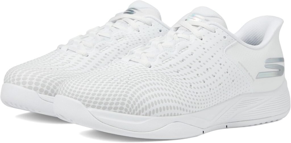 Skechers Womens Viper Court Reload Hands Free Slip-ins Sneaker