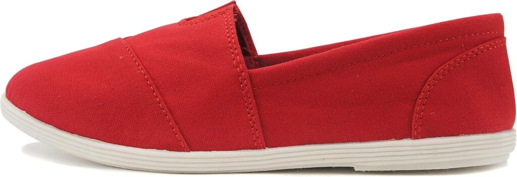 Soda Shoes Womens Obji Round Toe Casual Flat with Padded Insole