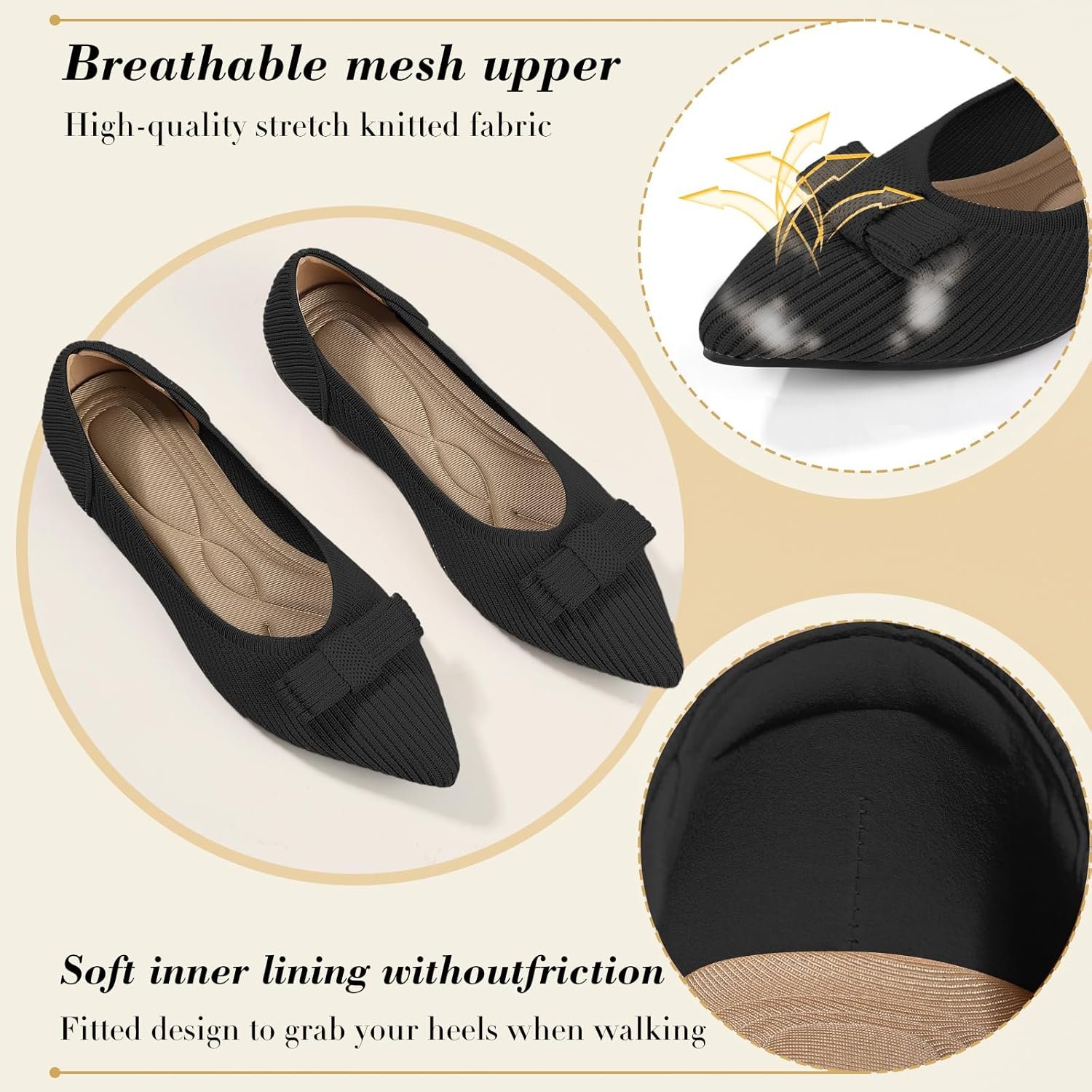 Women’s Flats Pointed Toe Ballet Shoes Review post thumbnail